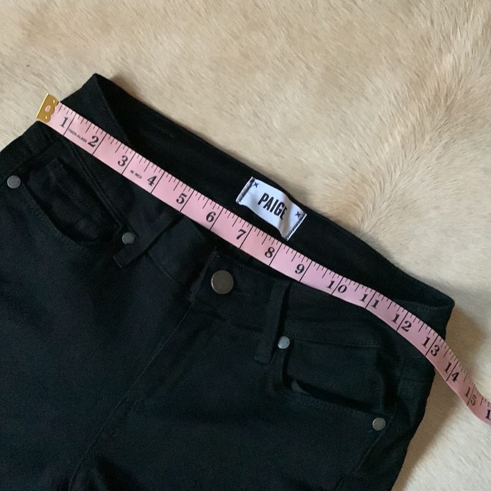 Paige BLACK Stretch “Verdugo Ultra SKINNY” Jeans - Picture 12 of 12